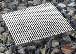 Quality Dewatering Stainless Steel Wedge Wire Screen Less Than 5% Aperture Error wholesale