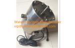 Rainbow Glass Light Jet Water Fountain Equipment With LED Light Make Walking