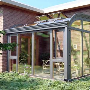 Quality Single Glass Sun Room Concealed Drainage Sliding Door Sunroom wholesale