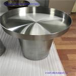 modern furniture brushed stainless steel metal coffee table and chairs for