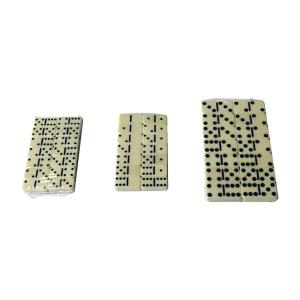 Quality Melamine 28PCS Bulk Plastic Dominoes Game Set For Children wholesale