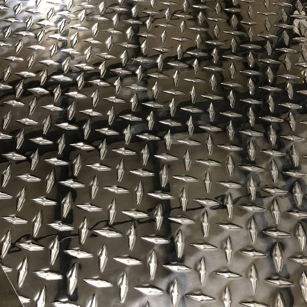 4 X 8 Aluminum Checkered Sheet Plate 0.5mm 1.0mm 1 Bar Aluminum Checkered Plate