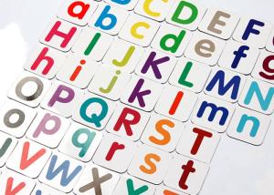 Quality 4*4mm EVA Rubber Magnetic Alphabet Refrigerator Magnets wholesale