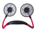 New Lazy 3 Generation Hanging Neck Aromatherapy Fan Factory Wholesale Hanging