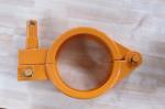 125A ZOOMLION Concrete Pump Parts Steel 125mm Bolt Type Clamps
