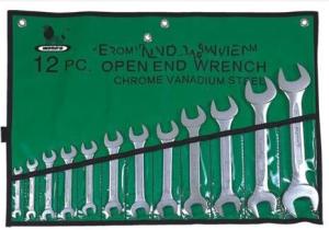 Quality KM Professional manufacturer Double open end wrench set european type wholesale