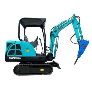 Quality 1.7ton Operating Weight Hydraulic Diesel Mini Crawler Excavator with Eaton Hydraulic Valve wholesale