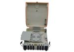 Plastic IP55 FTTH Terminal 144FO Fiber Optic Junction Box