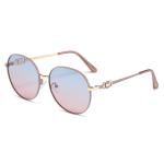 Outdoor Sunscreen Round Polarized Uv 400 Sunglasses Metal Frame