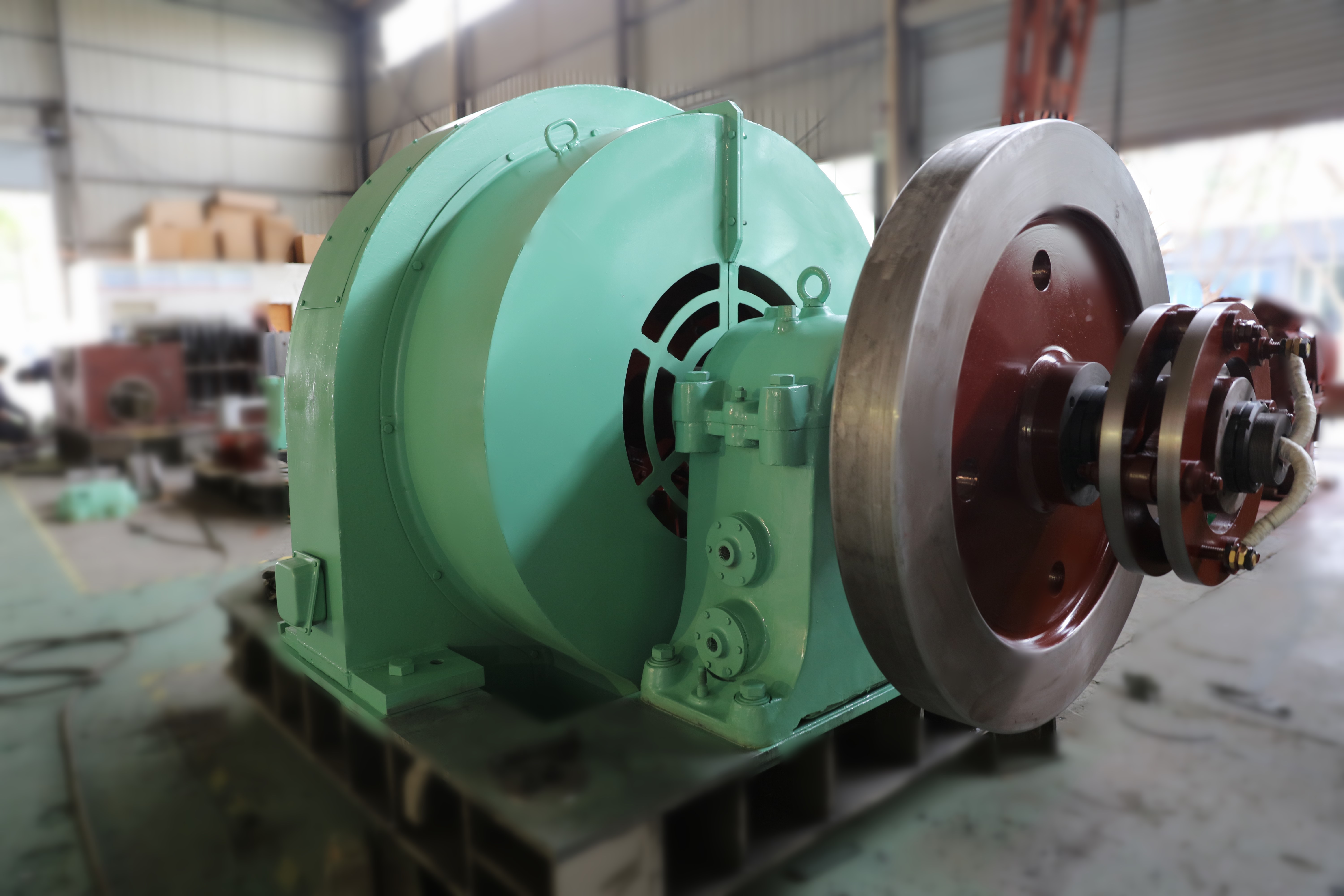 Customized 50HZ/60HZ High Head Water Turbine Steel And Stainless Steel Construction