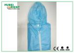 Microporous Fabric Non Woven Isolation Gown , Disposable Patient Exam Gowns
