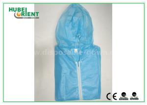 Quality Microporous Fabric Non Woven Isolation Gown , Disposable Patient Exam Gowns wholesale