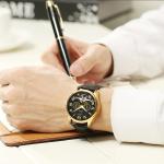 KINYUED Custom Logo Original Luxury Brand Automatic Mechanical Tourbillon Watch