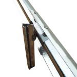 Hot Dippe Galvanized Certificate Metal Highway Guardrail Z Post for Outdoor