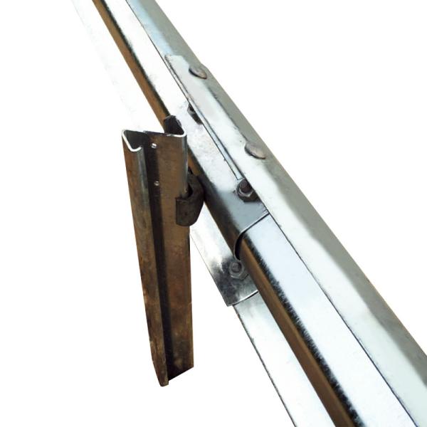 Hot Dippe Galvanized Certificate Metal Highway Guardrail Z Post for Outdoor