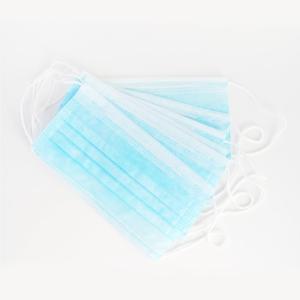 Quality Melt Blown Single Use 3 Ply Non Woven Face Mask wholesale