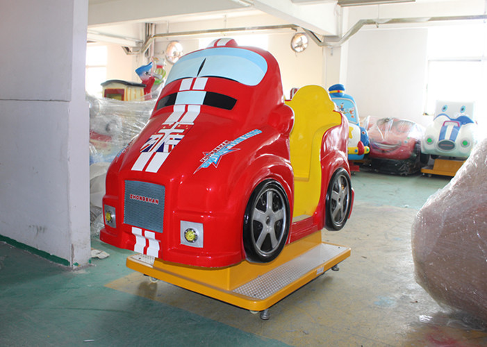Classic Design Coin Operated Kiddie Ride , Car Kiddie Ride Lifelike Design
