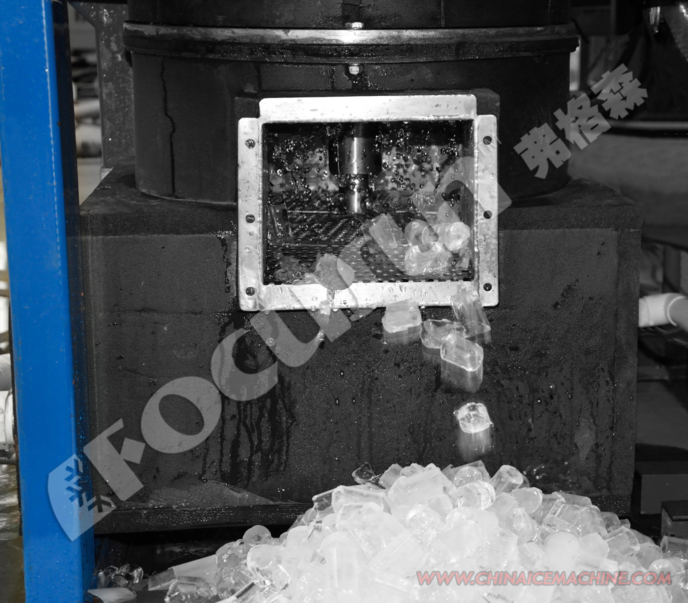 SUS304 Ice Tube 3 Ton Tube Ice Maker for Ice Storage Capacity Other from Focusun