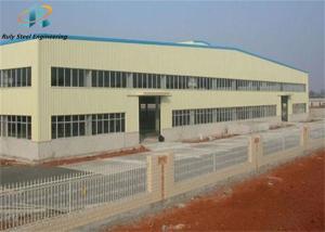 Quality Q355b Steel Structure Multi Span Warehouse / Prefabricated Building / Tire Factory wholesale