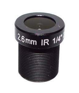 Quality Tachograph Lens M12 Fixed 1/4 2.6mm 120 Wide Angle CCTV Lens For OV9712/OV9732/H42 HD 720P CCTV Camera wholesale