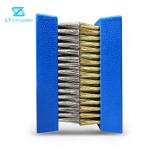 16mm Length Flexo Printing Machine Parts , ISO Copper Wire Brush