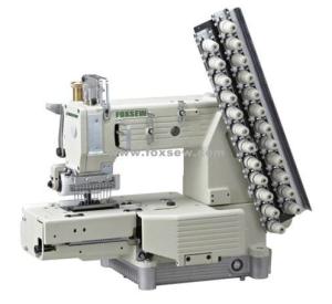 Quality Cylinder-bed 12-needle Double Chain-stitch Sewing Machine FX4412P wholesale