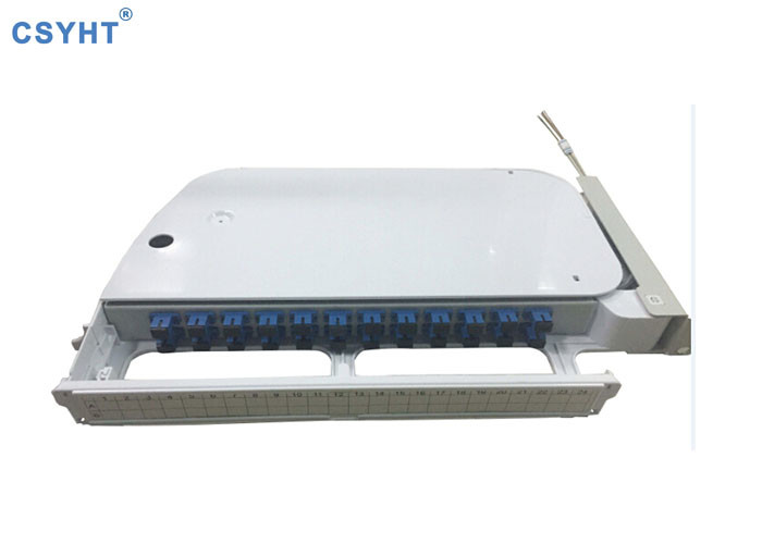 FTTX Abs Sliding Patch Panel 24 SC FTTB Plastic Sliding Enclosure