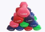 0.5kg-10kg Home Gym Training women Vinyl Coated Dumbbells For sale