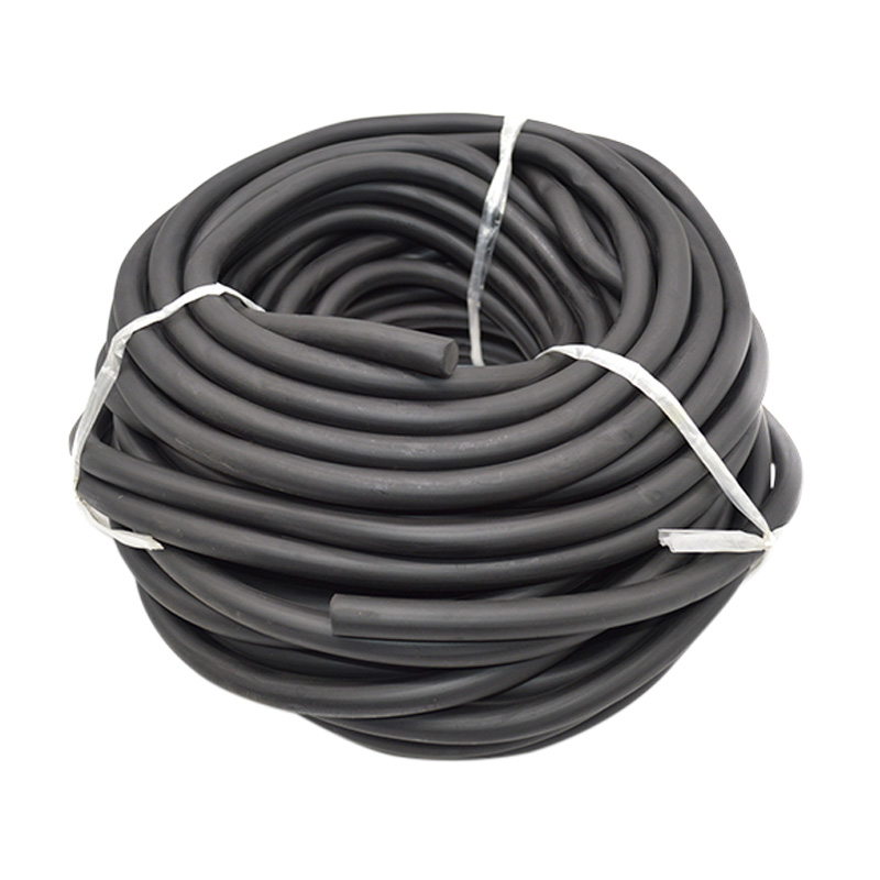 Temperature -60C- 150C Customized Extrusion Rubber Seal Strip Foam Rubber Round Cord