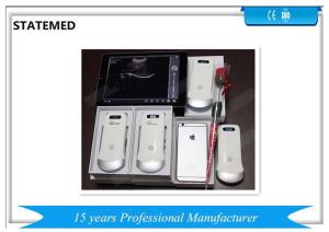 Quality Tablet Screen Wireless Ultrasound Scanner / USB Ultrasound Probe 100 – 200mm Depth wholesale