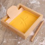 Sand Painting Box Montessori Speech Teaching Educational Toys