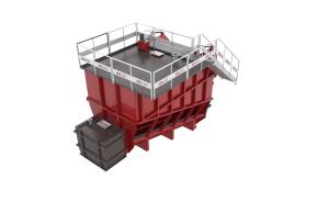 Quality ISO9001 3*4kw Raw Material Bin, Carbon Steel Raw Material Silo wholesale