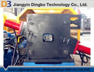 Quality 7.5kw Main Motor Power Downspout Roll Forming Machine Controlled by PLC wholesale