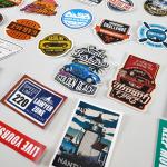 Vinyl Die Cut PVC Custom Stickers Printing Adhesive Waterproof Logo Transparent