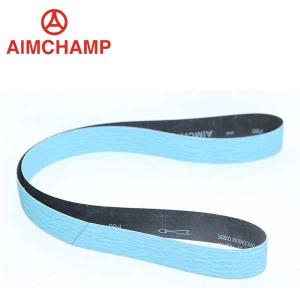 Quality Polyester Cloth Zirconia Alumina Sanding Belts Carbon Steel Grinding wholesale