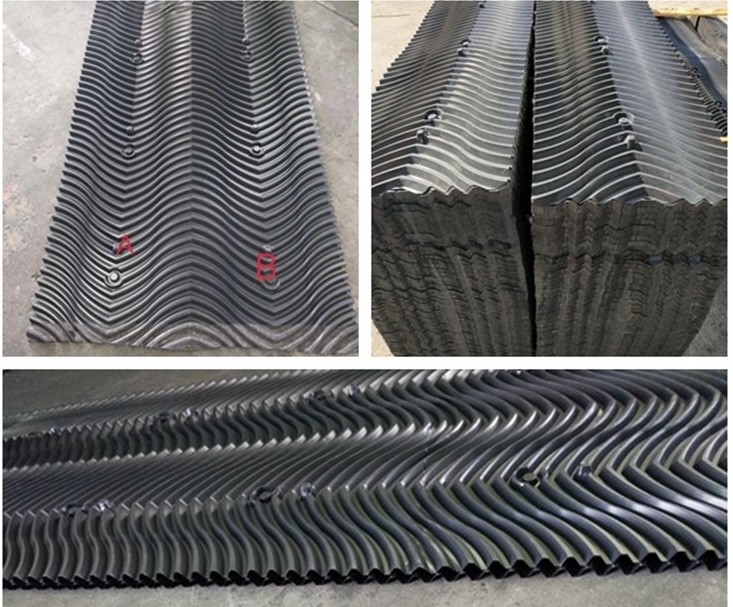 Counterflow BAC Cooling Tower Fill Bundles PVC Cooling Tower Fills Supplier