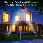 IP67 36LED Outdoor Solar Landscape Spotlights