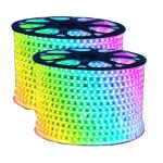 100m RGB Strip Light for Landscape Waterproof Warm White LED WiFi Remote Control