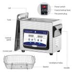 Benchtop 3200ml 0.75gallon Skymen Ultrasonic Cleaner