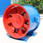 Cast Iron Industrial Axial Flow Exhaust Fan 3KW 2.5KW 380V