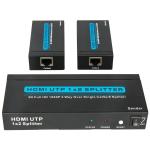 Full HD 2 Way Over Single Cat6 HDMI Splitter Extender