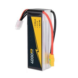 Quality 11.1V 2S 3s 4s1p RC Car Lipo Battery 4000mAh 35C Hard Case Lightweight wholesale