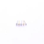 UK fashion body jewelry 16G star zircon piercing custom lip rings