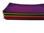 Green All Purpose Microfiber Dish Towel Stripe Terry Cleaning Cloth