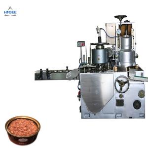 Quality Canned meat food canning machine meatloaf filling seaming machine wholesale