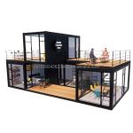 Customized Color Luxury Modular Home Container Steel Residential Prefabricated