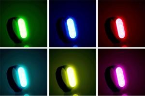 Quality wholesale LED Safety Bracelet For Running At Night LED Gift Band rechargeable with usb cable Fully adjustable wholesale