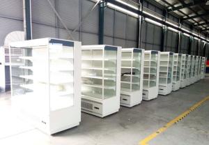 Quality Slim Design Open Display Fridge Refrigerated Food Display Cabinet For Shops wholesale