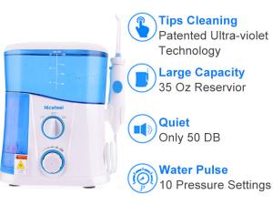 Quality 6Pcs Electric Toothbrush and Water Flosser All-in-One for Oral Care wholesale