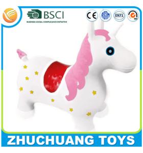 Quality inflatable white horse toys for girls wholesale